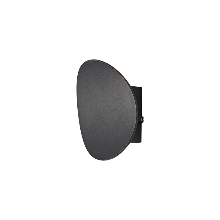 Idolite Northwood Sand Black Exterior Led Wall Light - 3000K