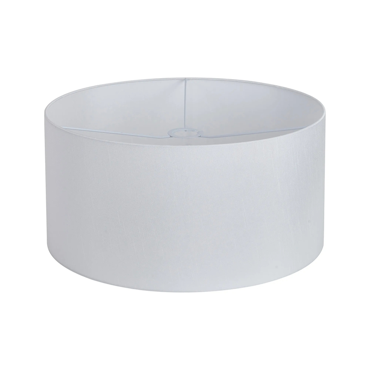 Idolite Nuvola 50cm Round Self Lined Porcelain Faux Silk Shade