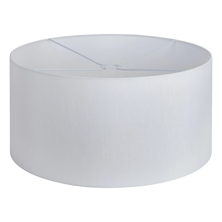 Idolite Nuvola 60cm Round Self Lined Porcelain Faux Silk Shade