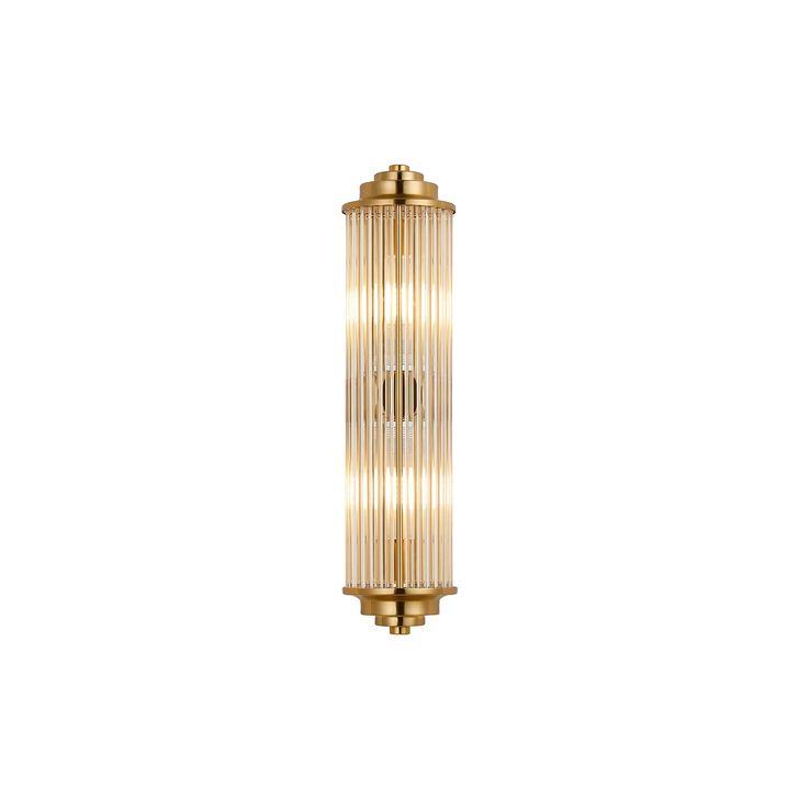 Idolite Pearson 2 Light Gold Finish Bathroom Wall Light - IP44