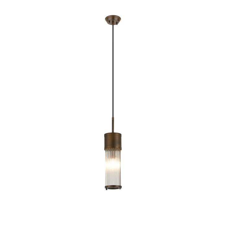 Idolite Pearson Bathroom Single Pendant Bronze - IP44