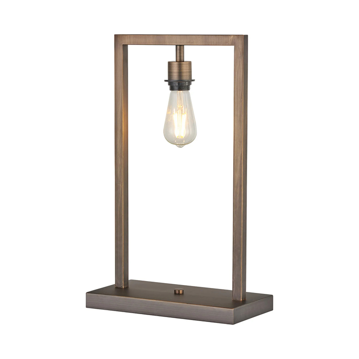 Idolite Ruari Matt Bronze Table Lamp (Frame Only)