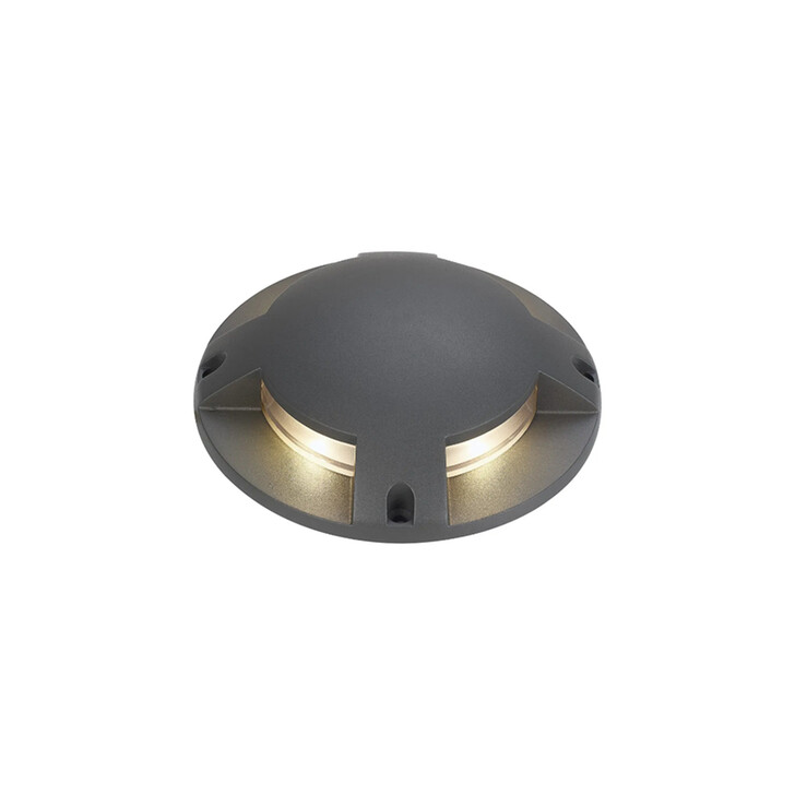 Idolite Salto Dark Grey Above Ground Light/Wall Light 6W LED IP67 - Style C