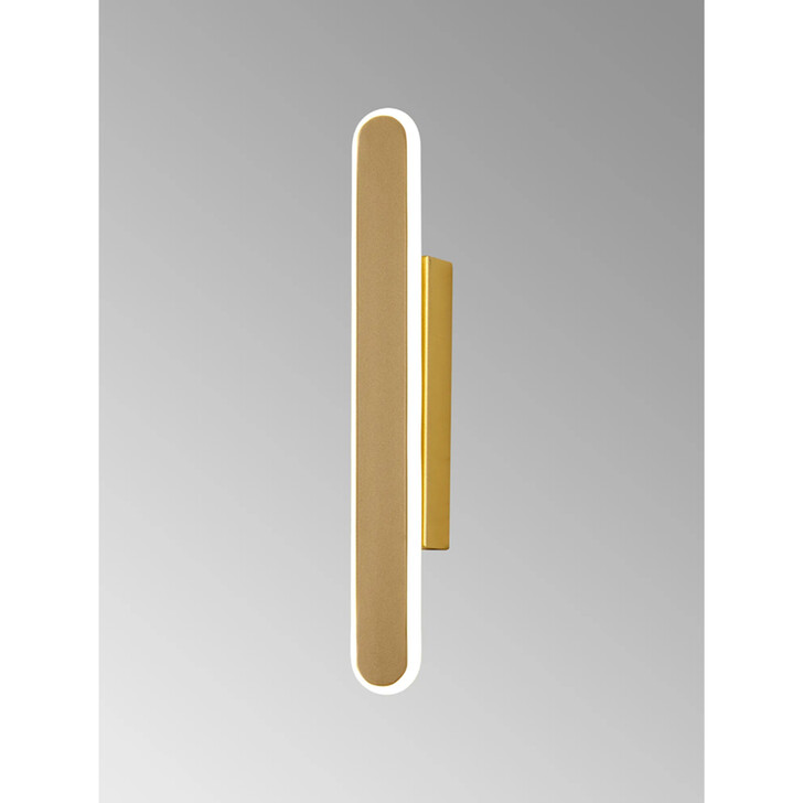 Idolite Struan 40cm Linear Wall Lamp Sand Gold - 3000K