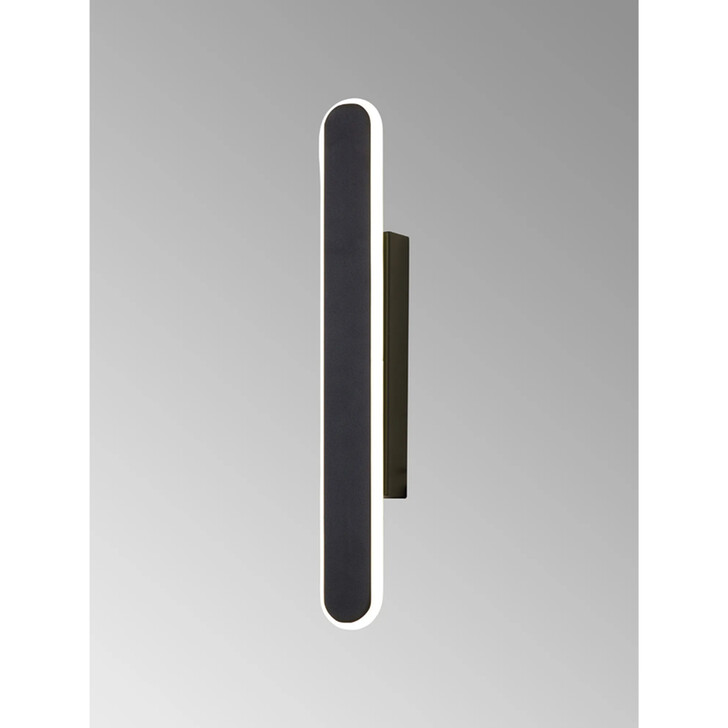 Idolite Struan 40cm Linear Wall Lamp Satin Black - 4000K