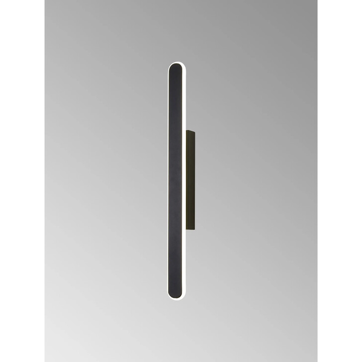 Idolite Struan 60cm Linear Wall Lamp Satin Black - 4000K