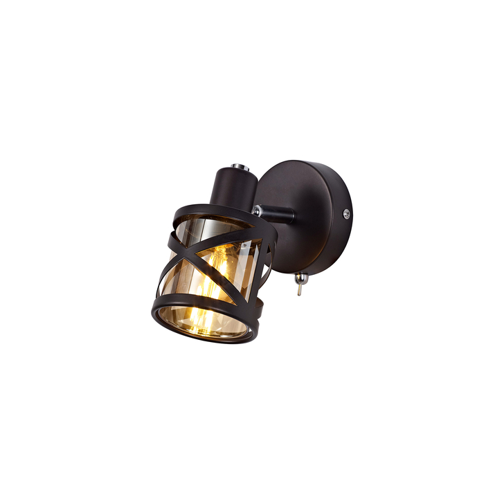 Idolite Ural Oiled Bronze Finish Single Wall Spotlight