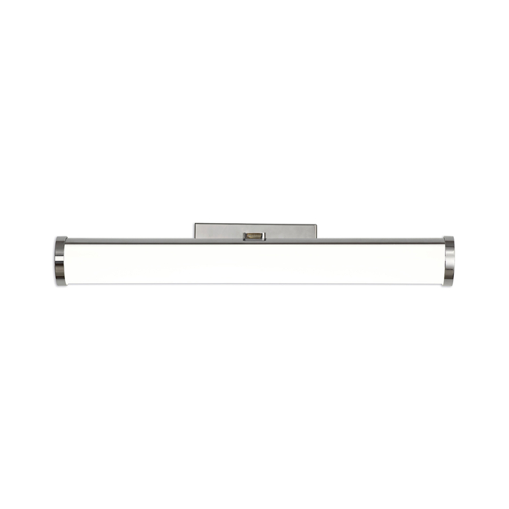 Idolite Watford Polished Chrome/Opal White Bathroom Mirror Light