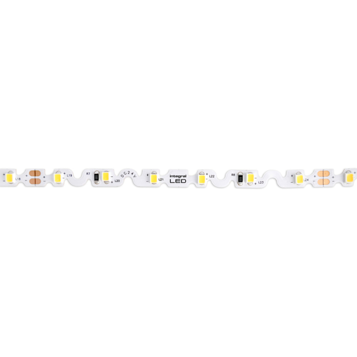 Integral Bendy Ambient 7.2W Per Metre 6MM Warm White 10M Led Strip Roll - 24V - IP20 - 3000K