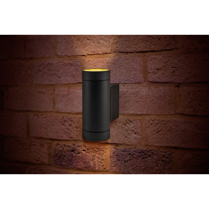 Integral Led Grey Up And Down Exterior Wall Light - IP54