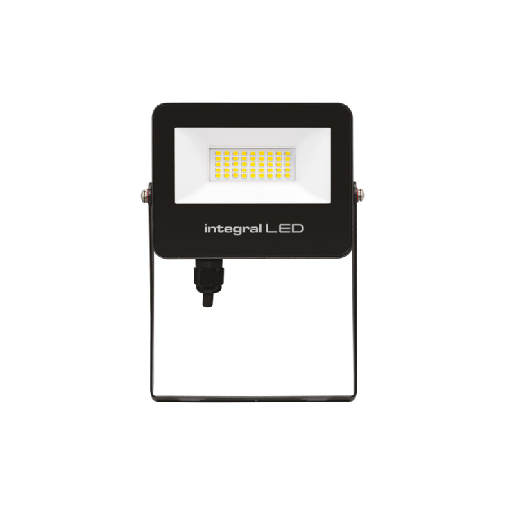 Integral Led Super Slim 2 30W Cool White Led Flood Light - IP67 - 4000K