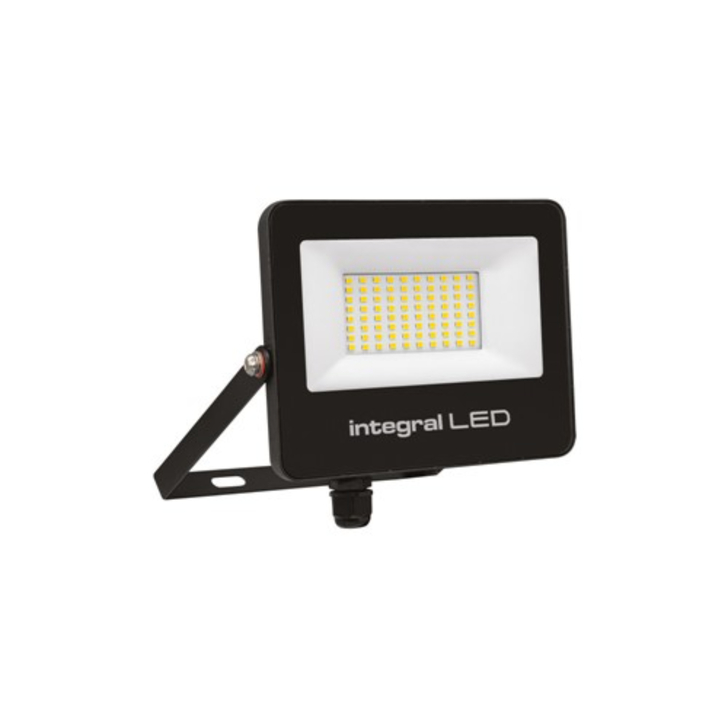 Integral Led Super Slim 2 50W Cool White Led Flood Light - IP67 - 4000K