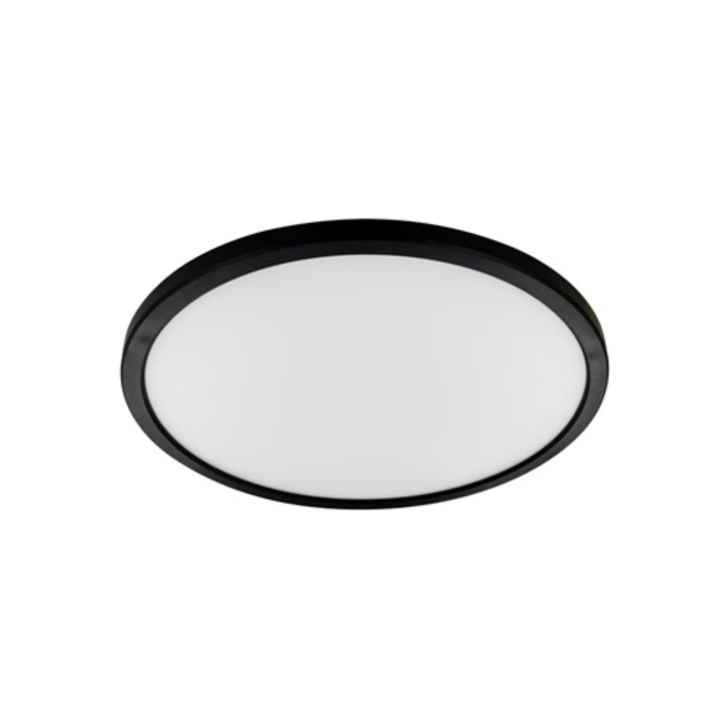 Integral Slim Halo 291mm 15W Triac Dimmable Led Bulkhead Light With Black Bezel - 2700K - 1500LM