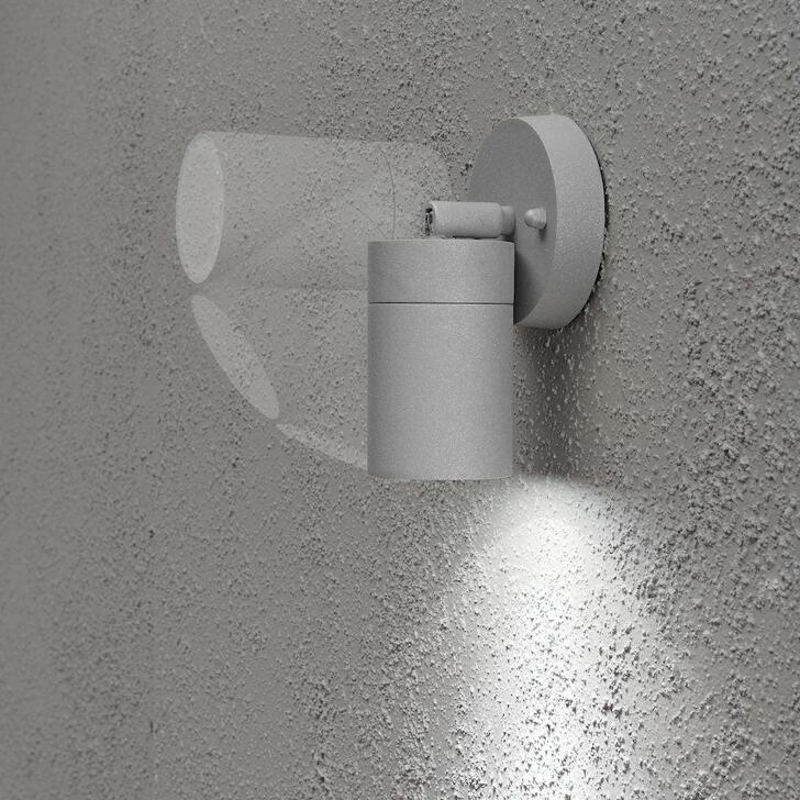 Konstsmide Modena Adjustable Grey Exterior Wall Light