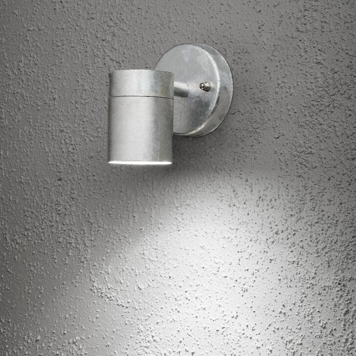 Konstsmide Modena Galvanised Downward Facing Exterior Wall Light