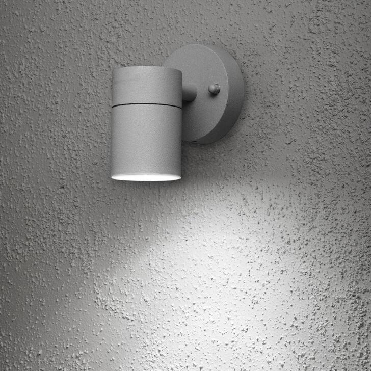 Konstsmide Modena Grey Downward Facing Exterior Wall Light