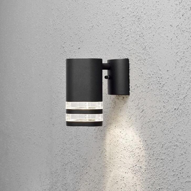 Konstsmide Modena Matt Black Downward Exterior Light