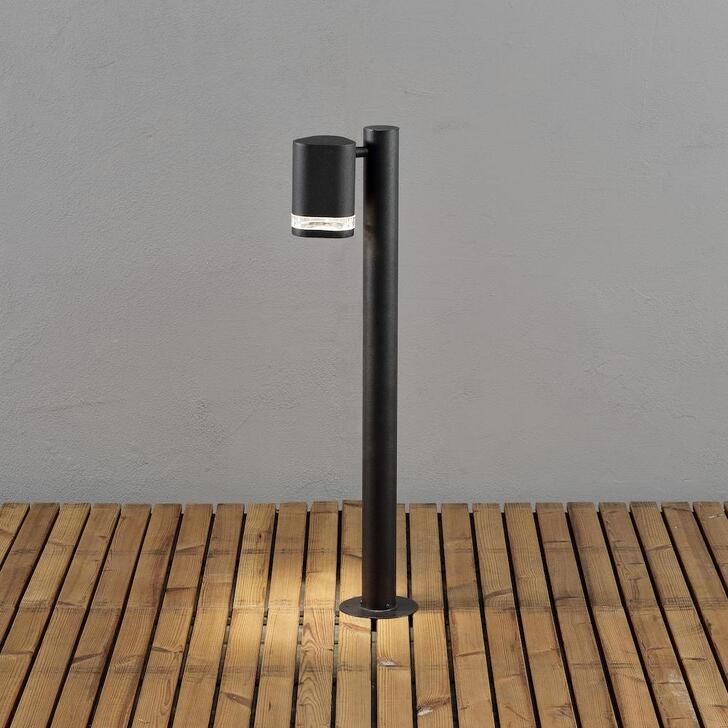 Konstsmide Modena Matt Black Exterior Post Light