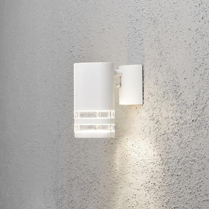 Konstsmide Modena Matt White Downward Exterior Light