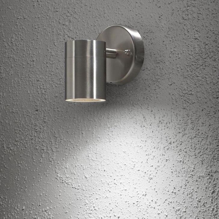 Konstsmide Modena Stainless Steel Downward Facing Exterior Wall Light