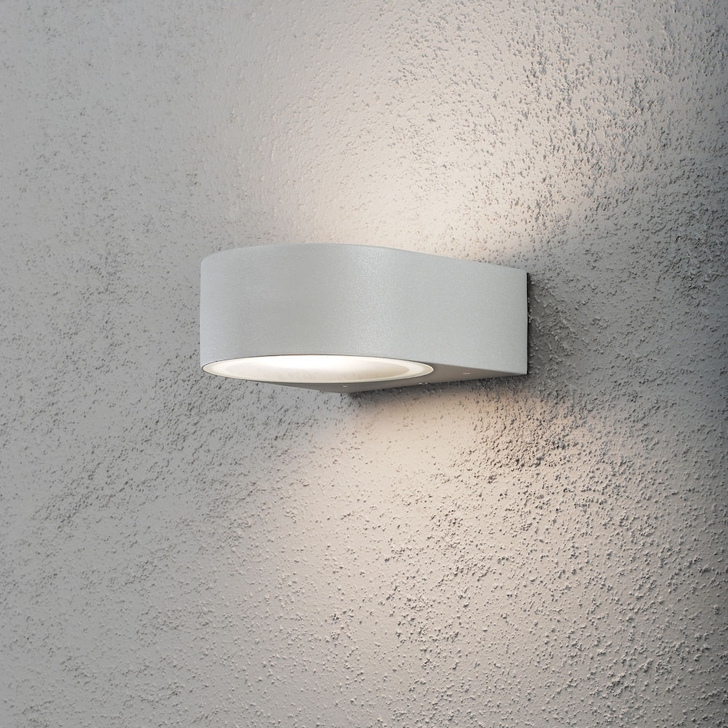 Konstsmide Teramo Grey Exterior Wall Light