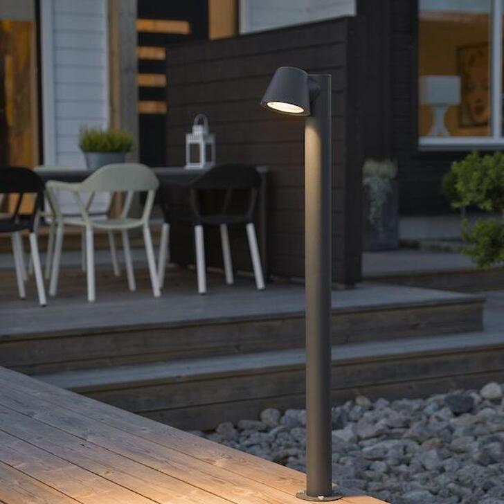 Konstsmide Trieste Anthracite Exterior Post Light