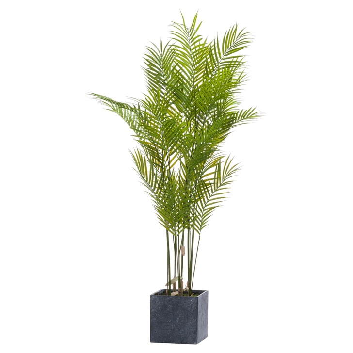 Large Artificial Paradise Palm Tree With Cube Plant Pot