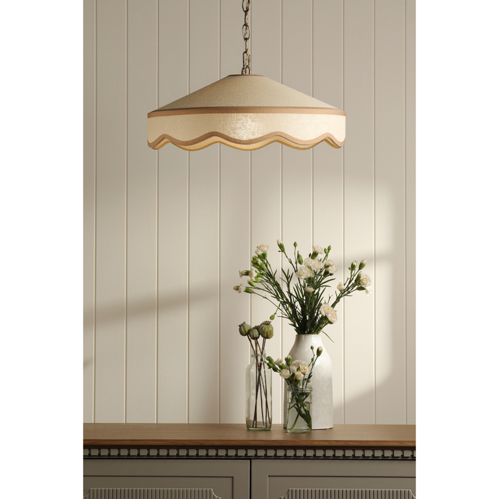 Laura Ashley Buckenham Pendant Wood