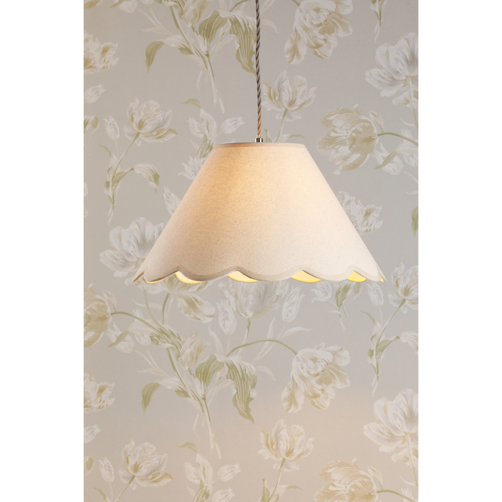 Laura Ashley Cordwell Easy Fit Pendant Natural