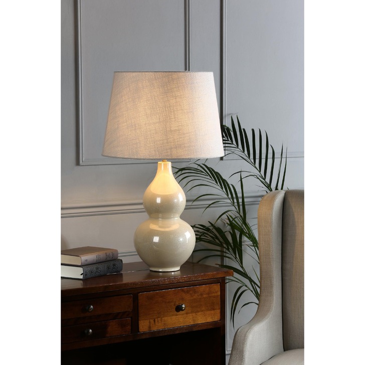 Laura Ashley Delphine Iridised Ceramic Table Lamp - Base Only