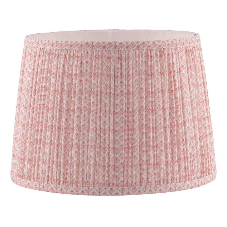 Laura Ashley Gwendolen Pink Pattern Cotton Shade 30.5cm/12 inch