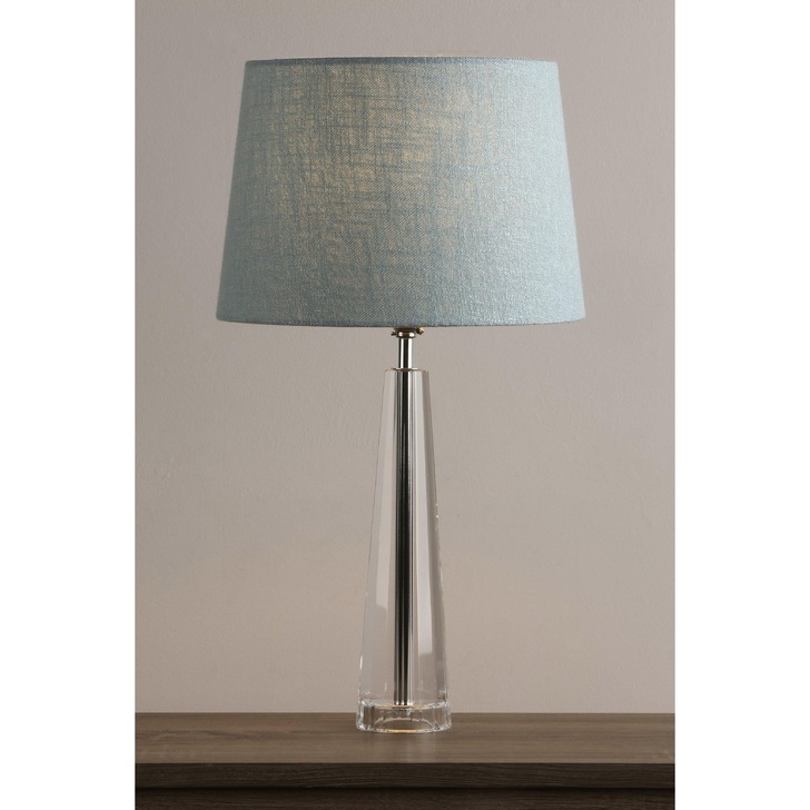 Laura Ashley LA3485109-Q Blake Polished Chrome & Crystal Large Table Lamp - Base Only