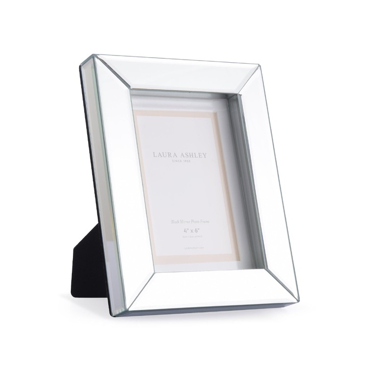 Laura Ashley Photo Frame With Mirrored Edges - 4x6