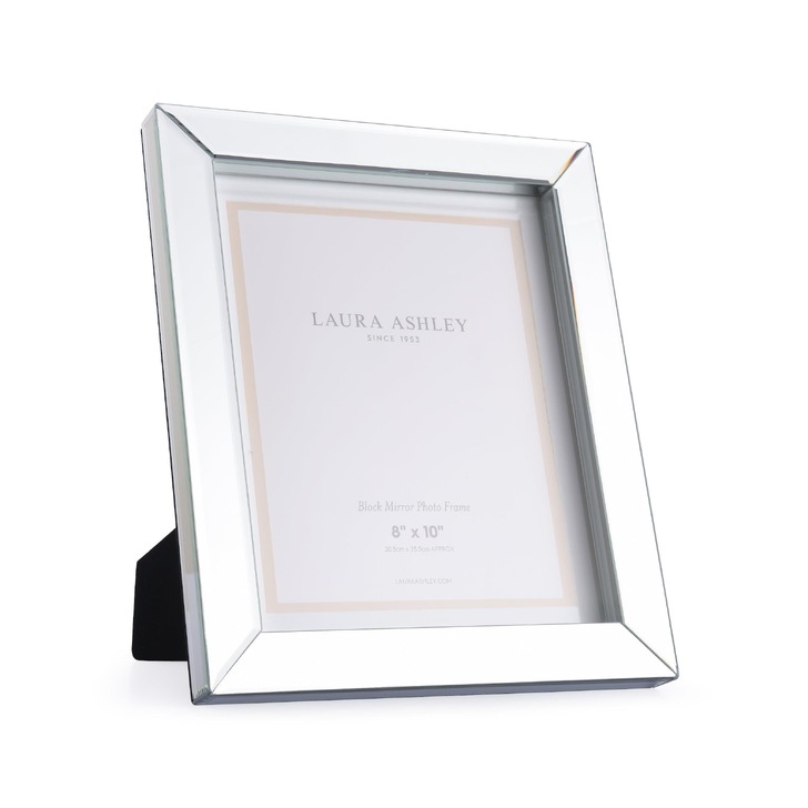 Laura Ashley Photo Frame With Mirrored Edges - 8x10