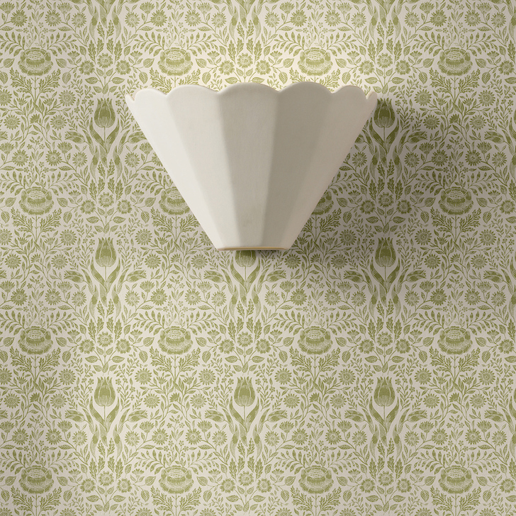 Laura Ashley Scallop Ceramic Wall Washer