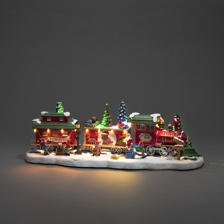 Light Up Christmas Train Decoration