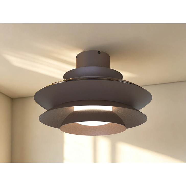 Mantra Aconcagua White/Wood Finish Led Ceiling Fan Light Complete With Remote Control - 3000K-5000K Adjustable