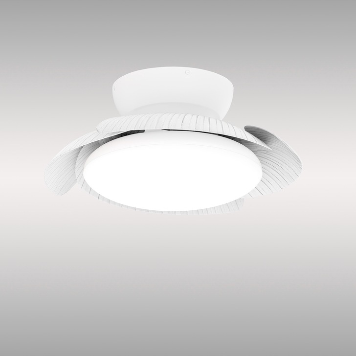 Mantra Aloha Modern Led Ceiling Fan Light White With Remote Control