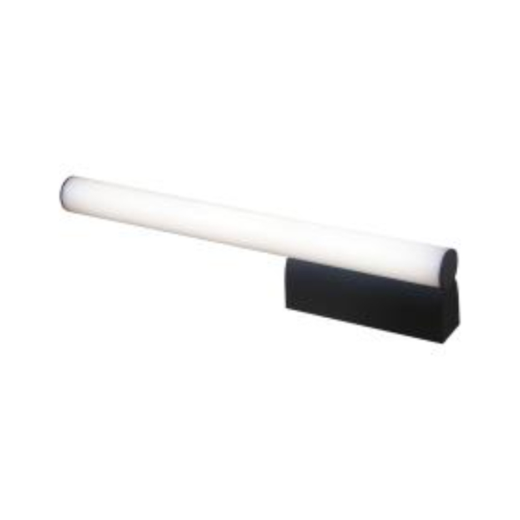 Mantra Antiga 8W Black Vertical Led Bathroom Wall Light - IP44 - 4000K