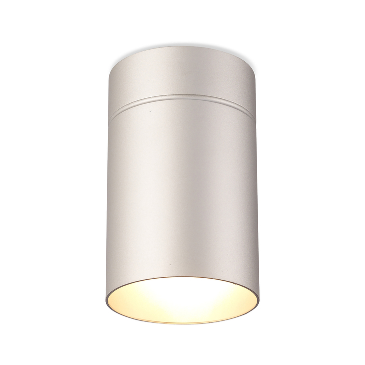 Mantra Aruba Large Silver E27 Flush Ceiling Light