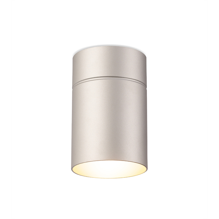 Mantra Aruba Small Silver E27 Flush Ceiling Light