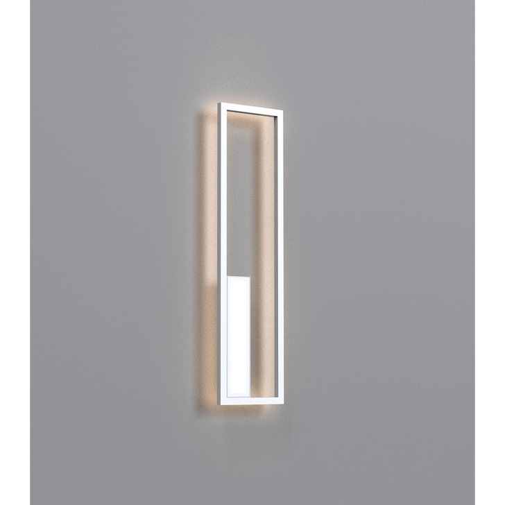 Mantra Boutique Medium LED Rectangular Wall Light White - 3000K