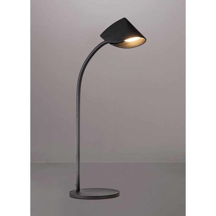 Mantra Capuccina Large LED Table Lamp Black - 3000K