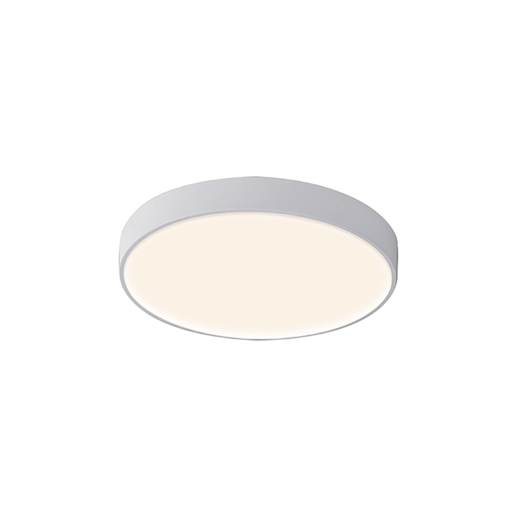 Mantra Cumbuco II 50CM Round White Flush Led Bulkhead Light - CCT SWITCHABLE 2700K/3300K/4000K