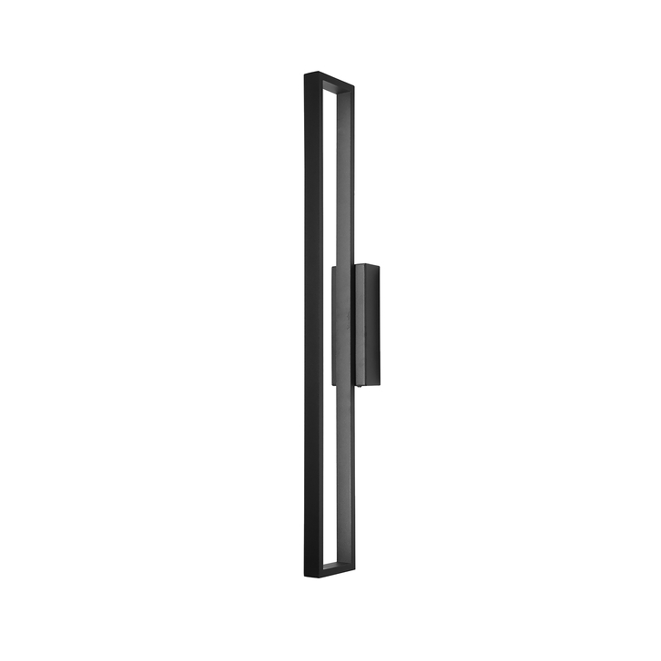 Mantra Durban Medium Black Open Rectangular Led Wall/Ceiling Light - 3000K