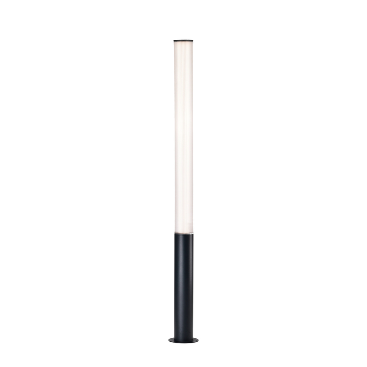 Mantra Gant Black Large 155cm Bollard Post Lamp - IP65, 3000K LED