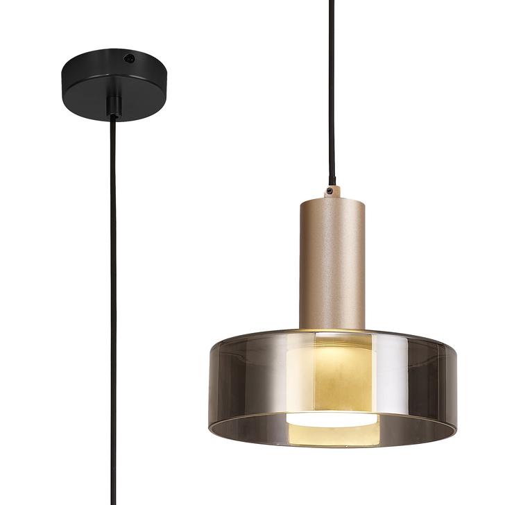 Mantra Gin Gold 1 Light Single Pendant Light