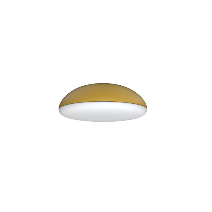 Mantra Kazz Gold Flush 4 Light Ceiling Light Complete With White Diffuser