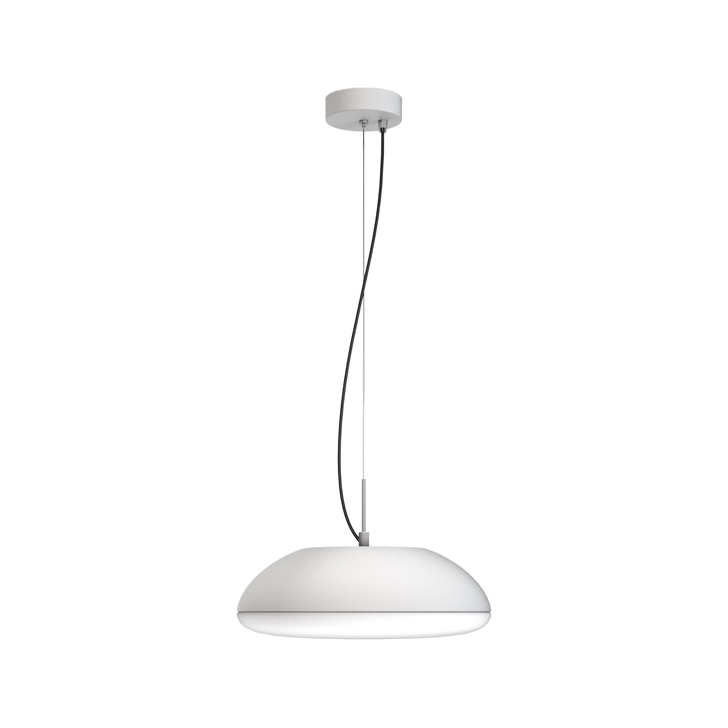 Mantra Kazz White 4 Light Ceiling Pendant Complete With White Diffuser