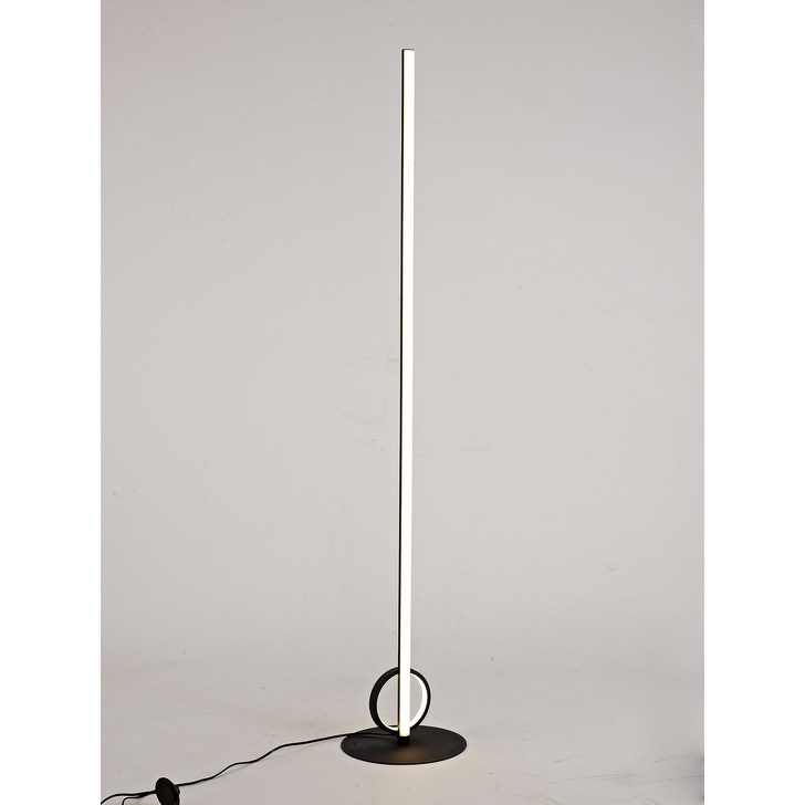 Mantra Kitesurf LED Floor Lamp Black - 3000K